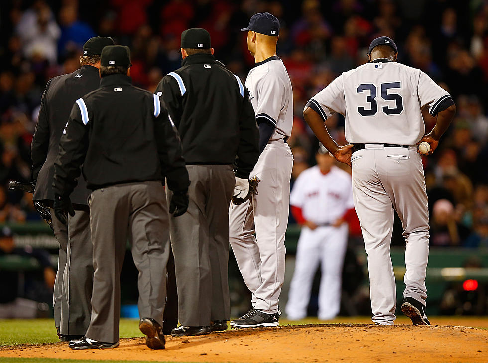 Michael Pineda Ejected After Pine Tar Found On His Neck