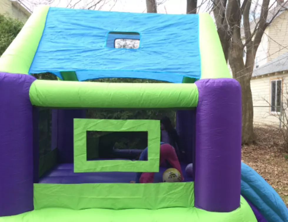 Bounce House Blows Into Air, Injures Two Children
