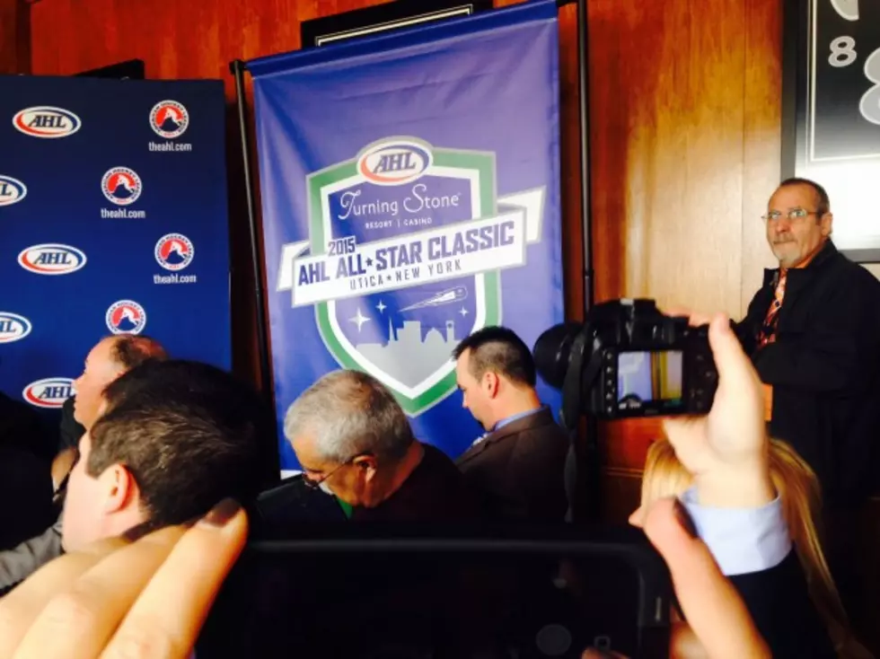 Utica Comets To Host 2015 AHL All-Star Game