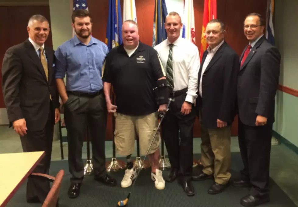 [AUDIO + VIDEO] SUNY Poly Students Design Adaptive Golf Club For Disabled Veteran