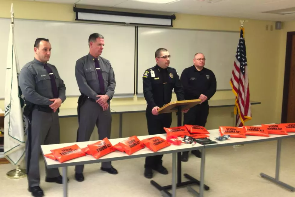 New Trauma Kits For Central Oneida County Volunteer Ambulance Corps [VIDEO]