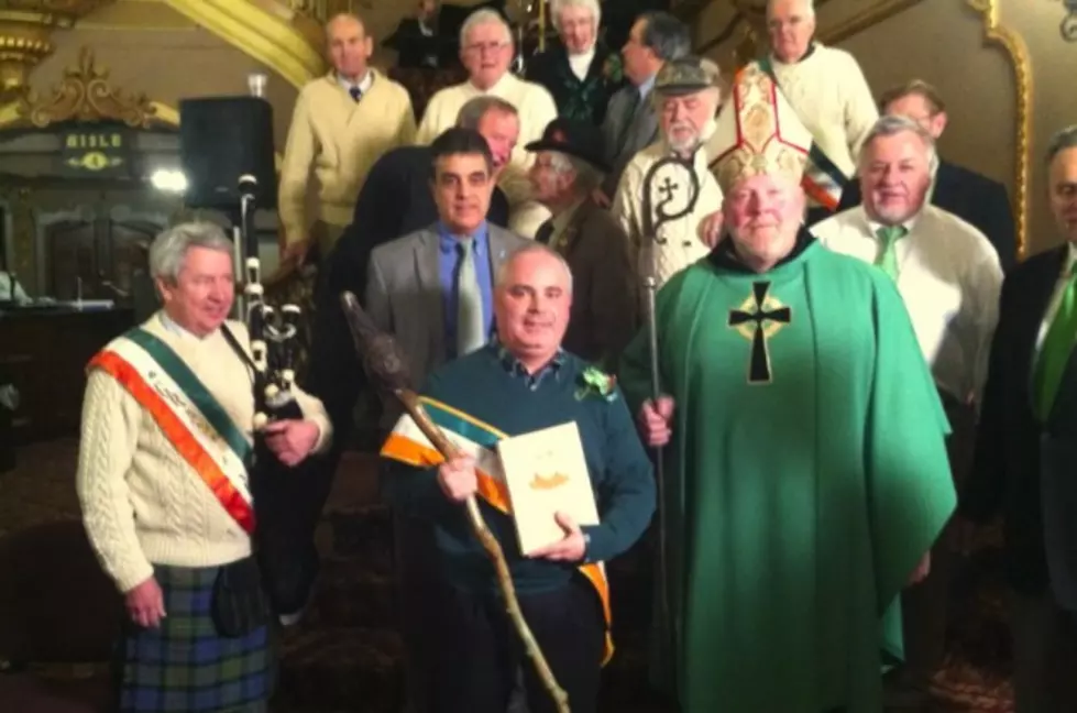 Passing Of The Shillelagh Held For Utica St. Patrick&#8217;s Day Parade [VIDEO]