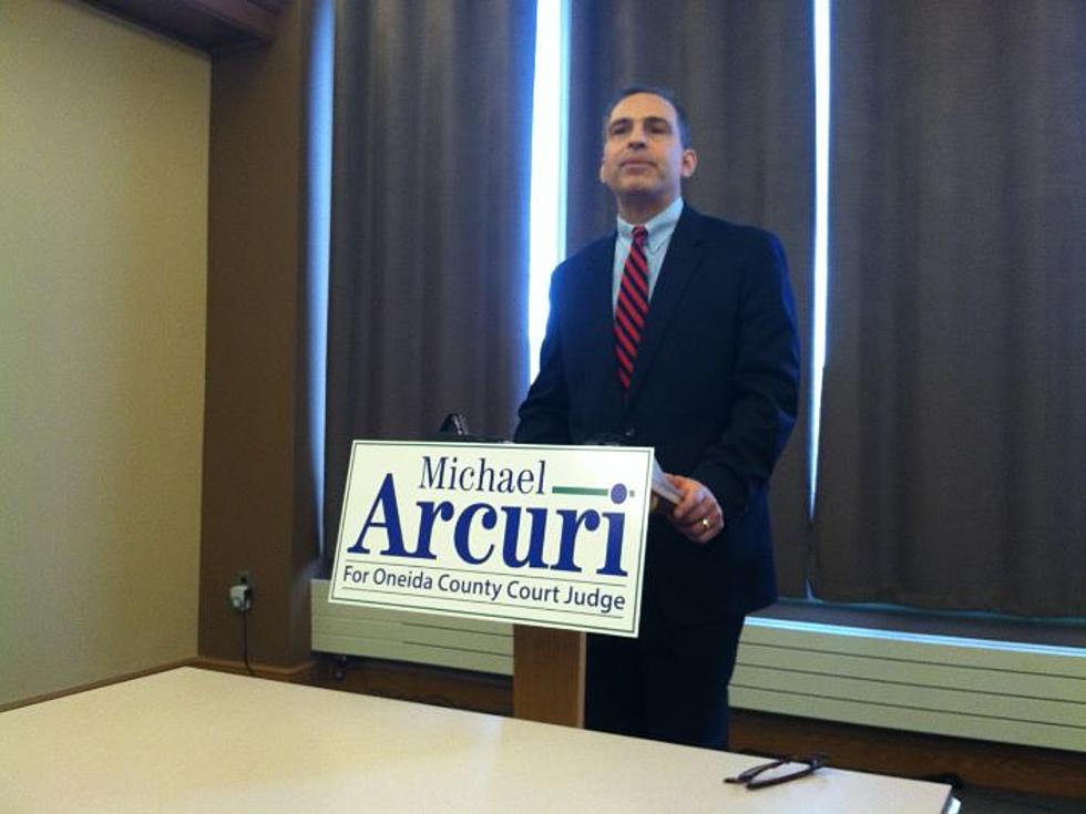 Arcuri Announces Run For Oneida County Court Judge [VIDEO]