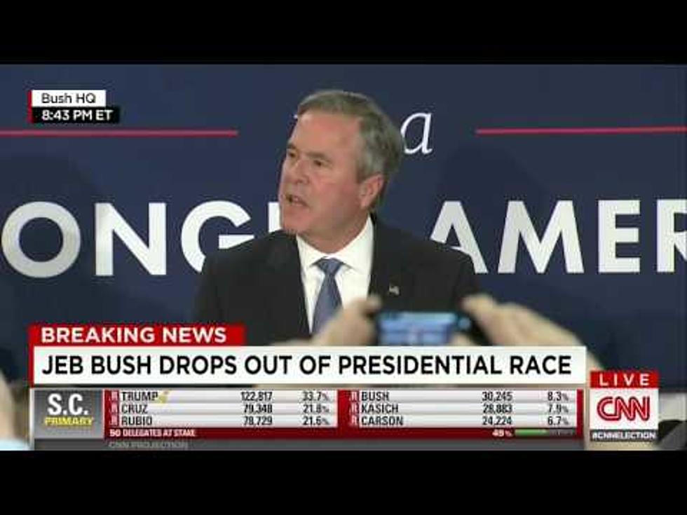 Jeb Bush Out of the Race