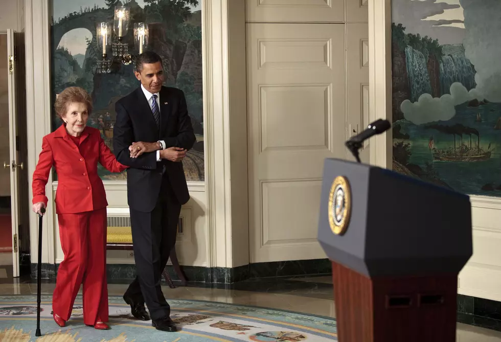 Obama Credits Nancy Reagan with Spurring Medical Research