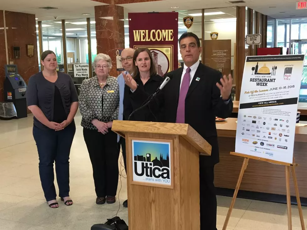 Mayor Palmieri Kicks Off Utica Restaurant Week [VIDEO]