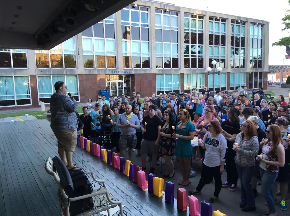 Candlelight Vigil Held In Utica For Orlando Shooting Victims [VIDEO]
