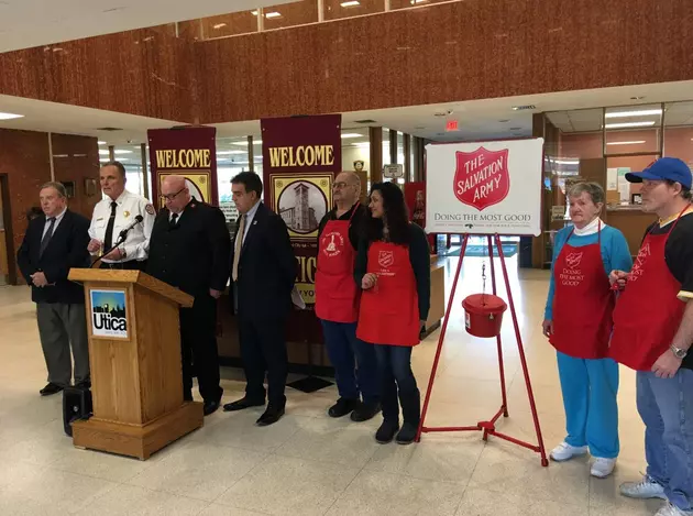 Utica Salvation Army Launches Its Red Kettle Campaign