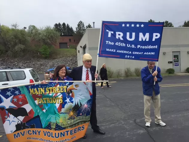 Utica Trump Support Group Demonstrates in Syracuse on Saturday
