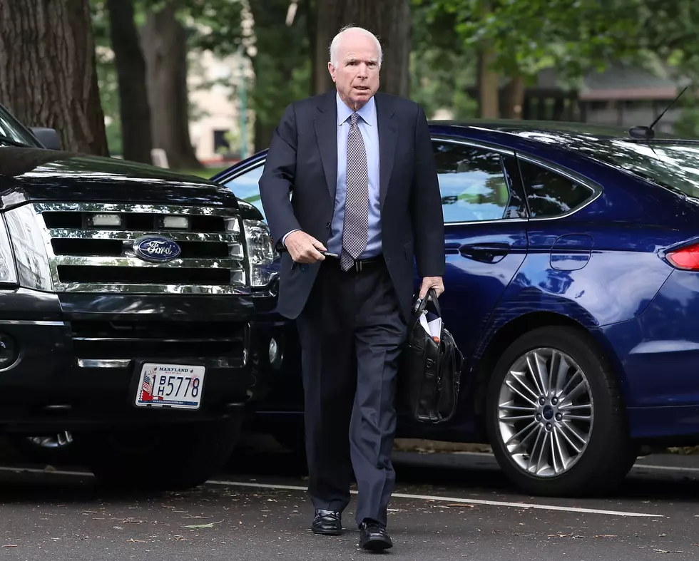 The Latest: Arizona’s Other Senator Says McCain’s Optimistic
