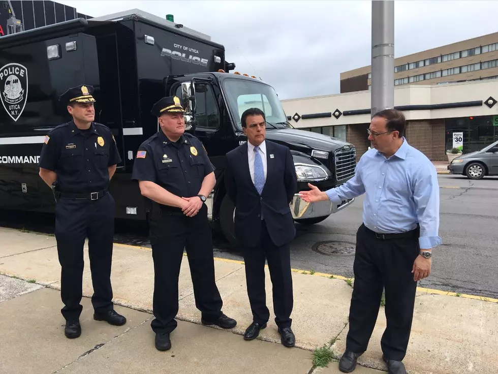 Griffo Secures $105,000 In Funding To Equip Utica Police Department
