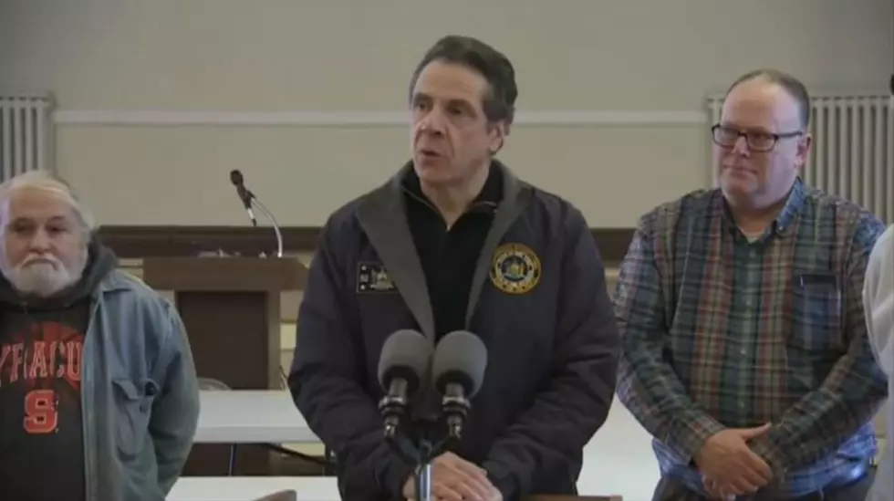Cuomo Visits Ilion To Tour Water Main Break And Hold Briefing