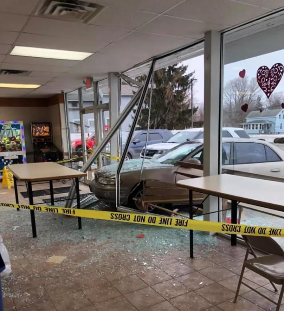 Car Crashes Into Colonial Laundromat In NY Mills