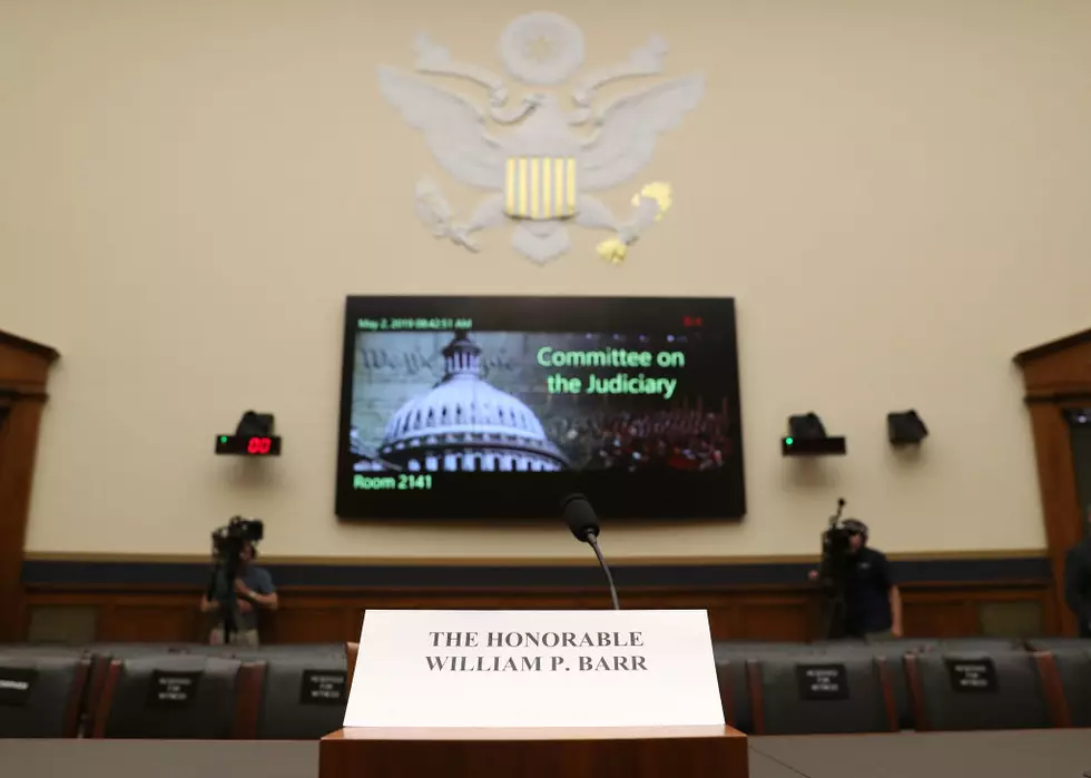 Lawmakers To See Empty Chair, Not AG Barr, At House Hearing