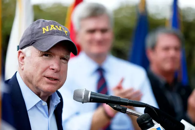 Trump Denies Instructing Navy About McCain Ship