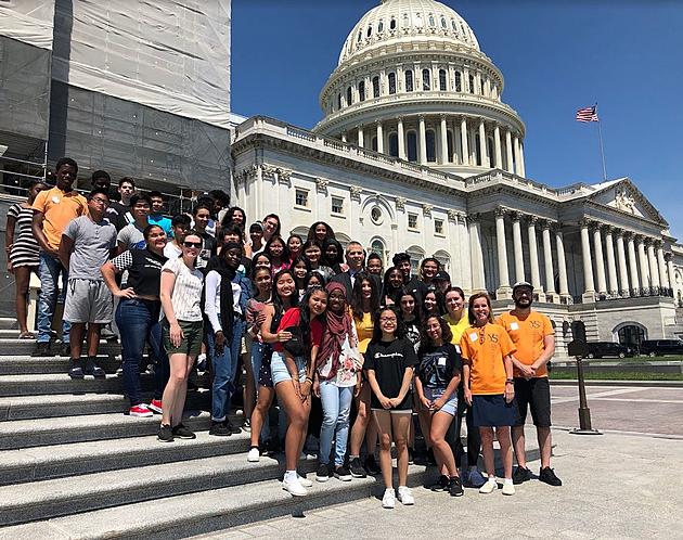 Proctor HS Students Visit DC, Visit With Congressman Brindisi