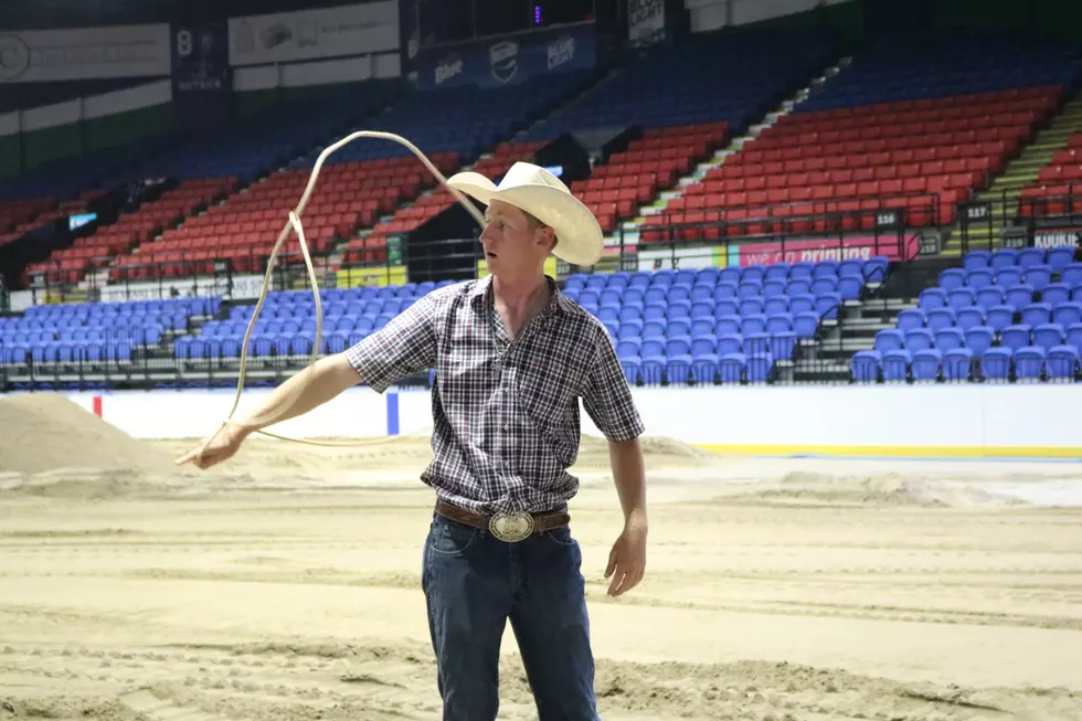 See Inside the Adirondack Bank Center As Crews Prepare for the Stampede Rodeo