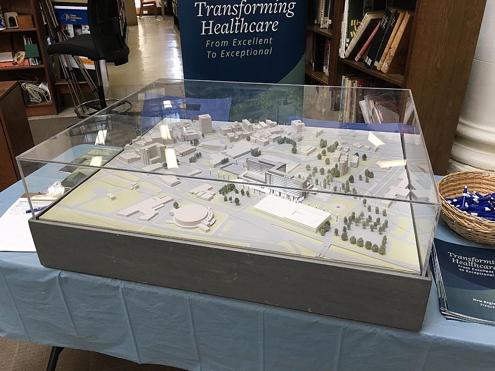 Model Of New Downtown Utica Hospital On Display