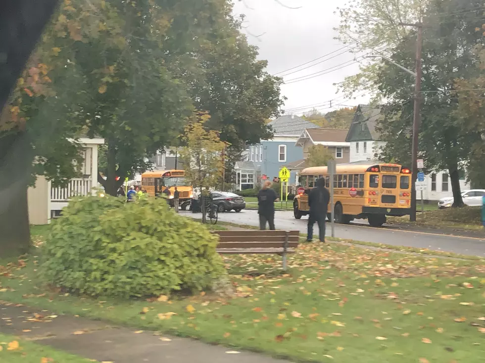 School Bus Collides with Vehicle in Ilion