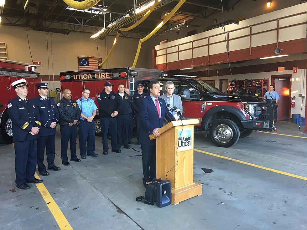 Utica Fire Department Unveils Two New Vehicles