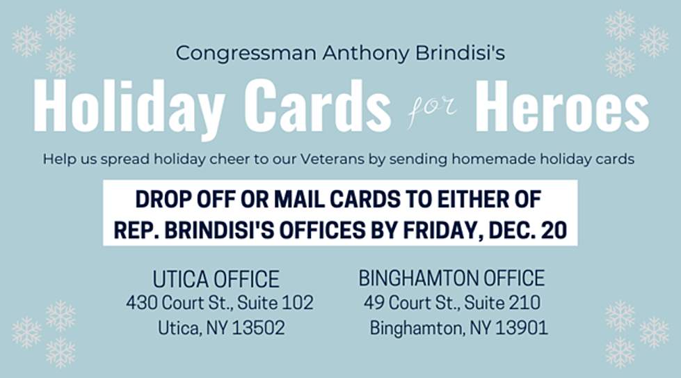 Brindisi Launches Holiday Cards For Heroes Program