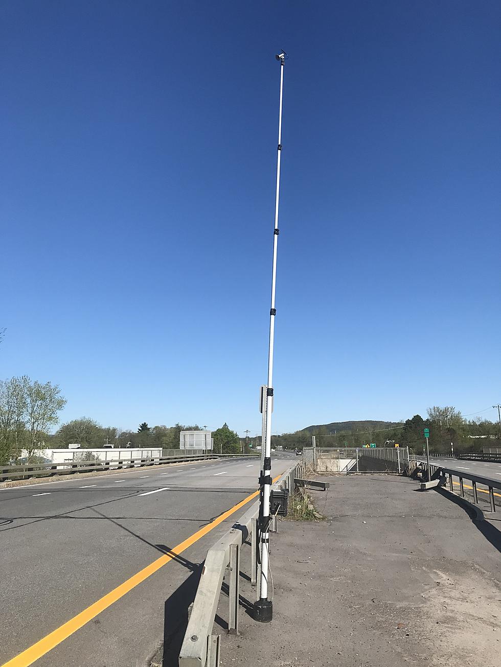 What Are Those Long Strange Antenna Devices On State Route 8?
