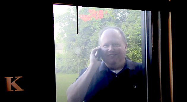 Local Writer is First On Window Cam, Writes About COVID