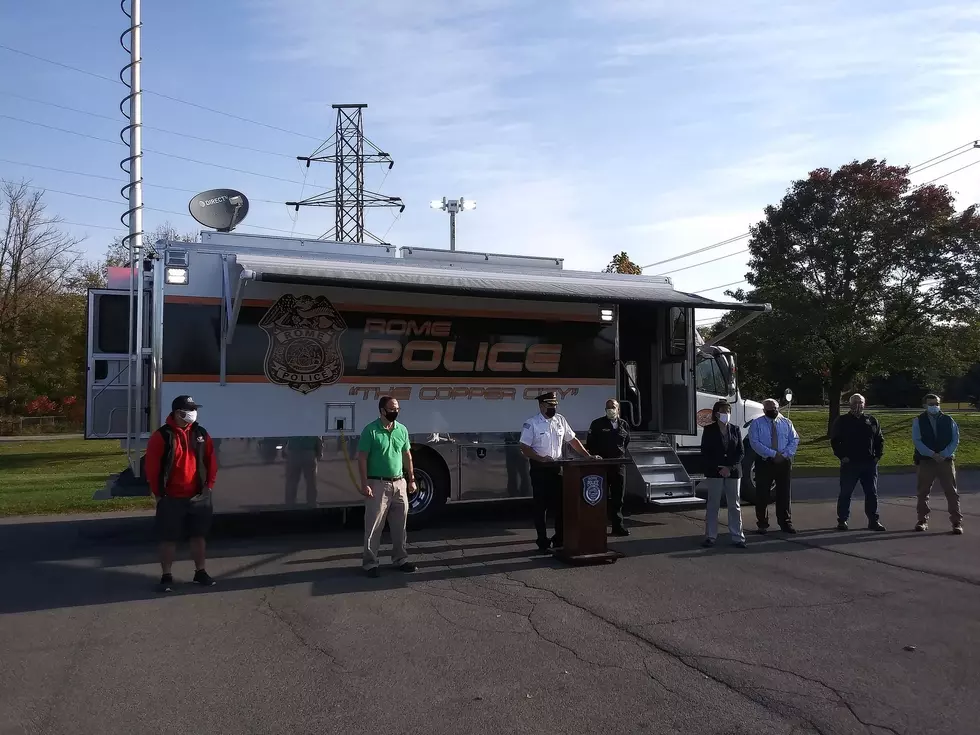 Rome Police Unveil New Mobile Command Center