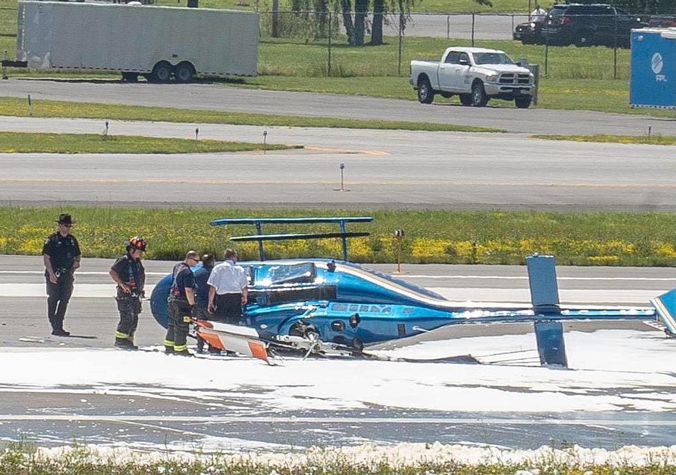 3 Aboard, Helicopter Crash In Rome, NY At Griffiss Airport