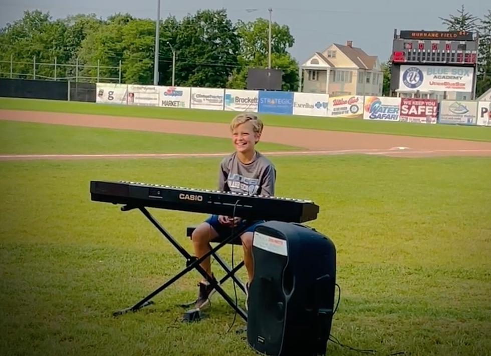 8-Year-Old Stuns The Crowd With National Anthem Performance