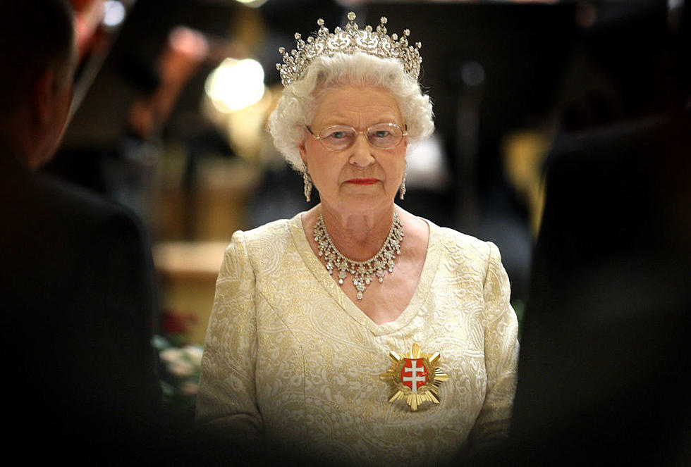 Queen Elizabeth II Attends Christening of 2 Great-Grandsons