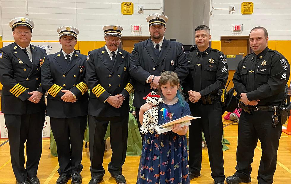 Elementary School Student Honored For Saving Lives In A Fire