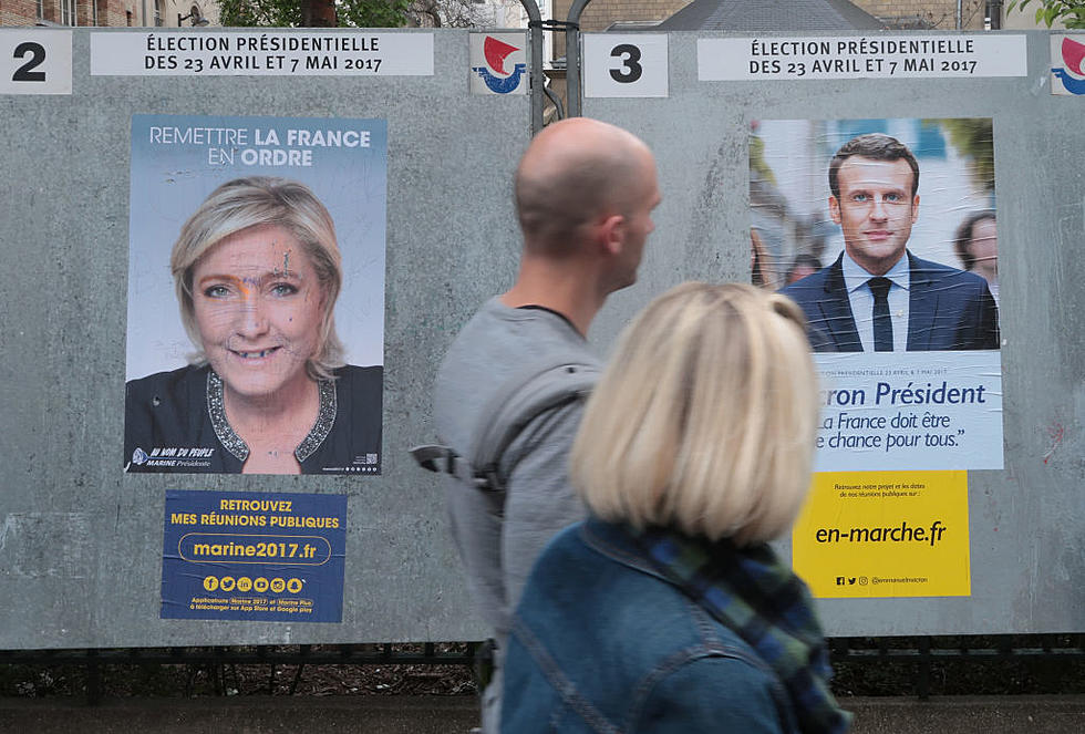 In France, It's Macron vs. Le Pen, Again, for Presidency