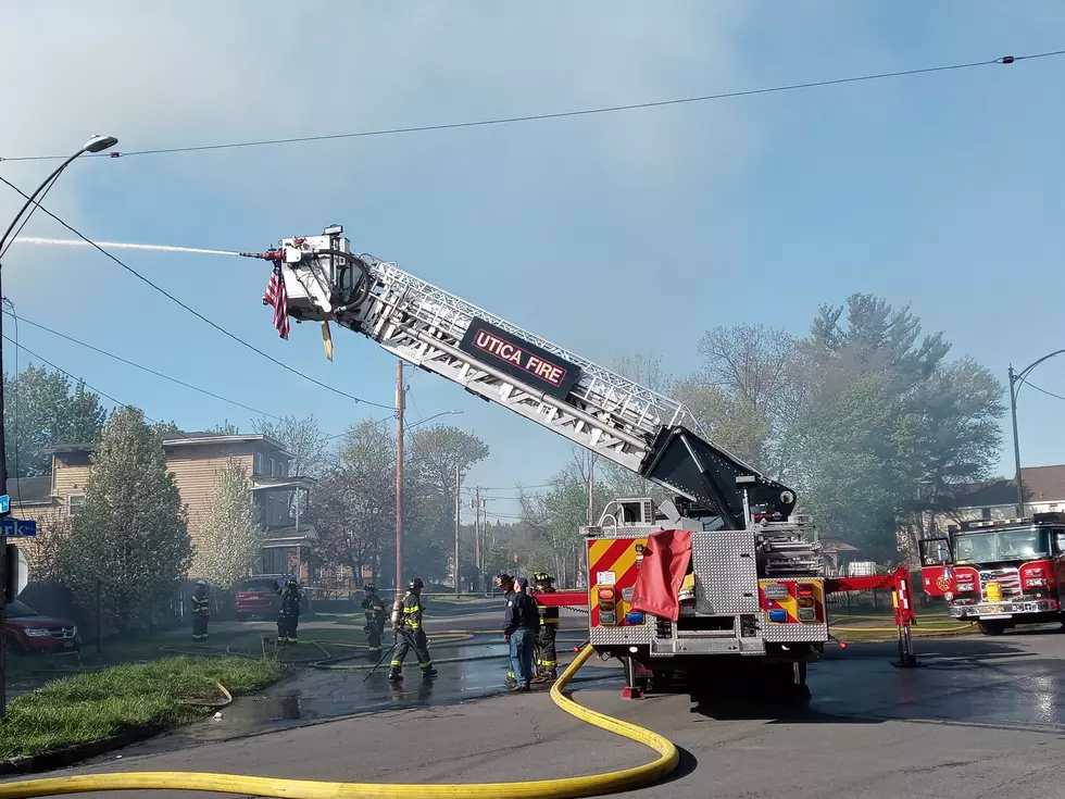 Utica Firefighters Battle Morning Blaze on Park Avenue [PHOTOS]
