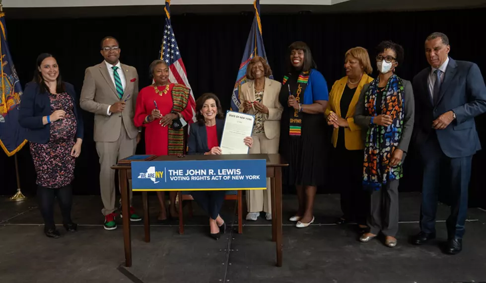 Governor Hochul Signs Landmark Voting Rights Act Into Law In New York