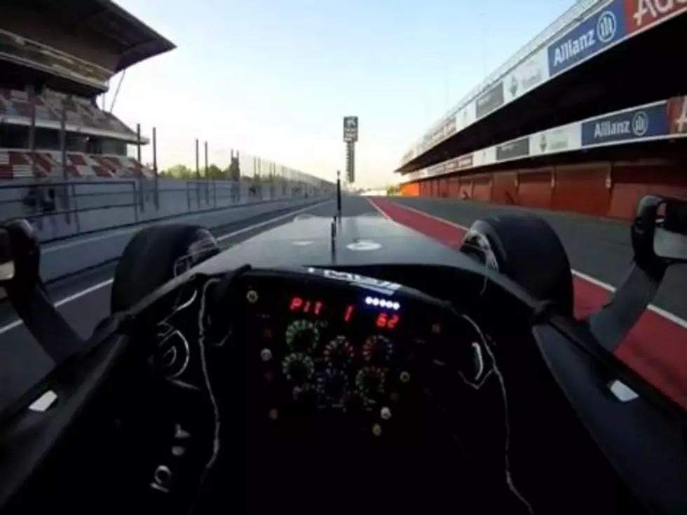 Get an Eye Level View From a Formula One Race Car [VIDEO]