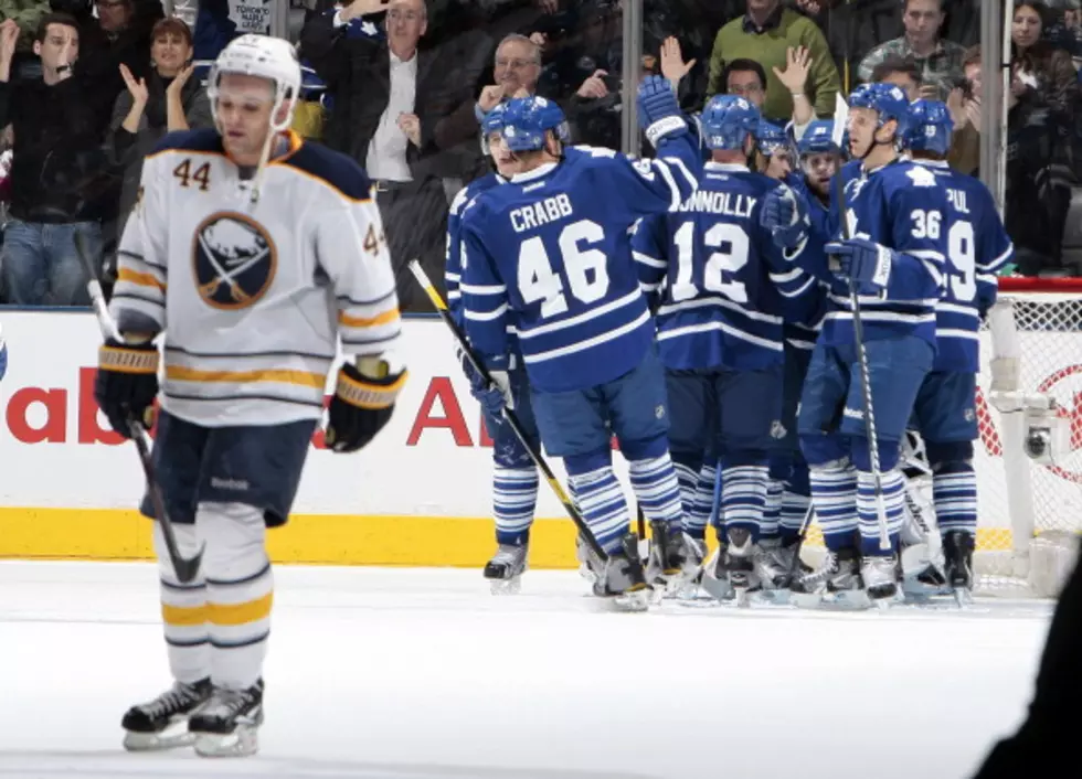 Maple Leafs Beat Sabres 2-0