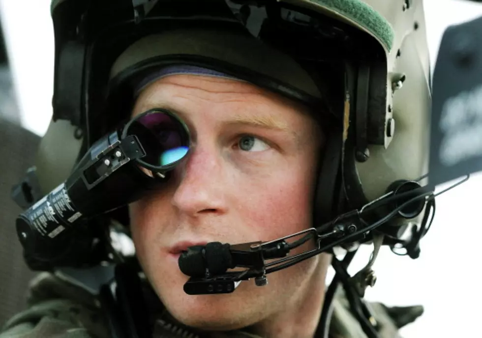 Prince Harry Returns From Afghanistan Where He Was Deployed As An Apache Helicopter Pilot