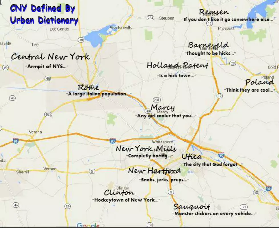 Urban Dictionary Definitions Of Central New York [NSFW]