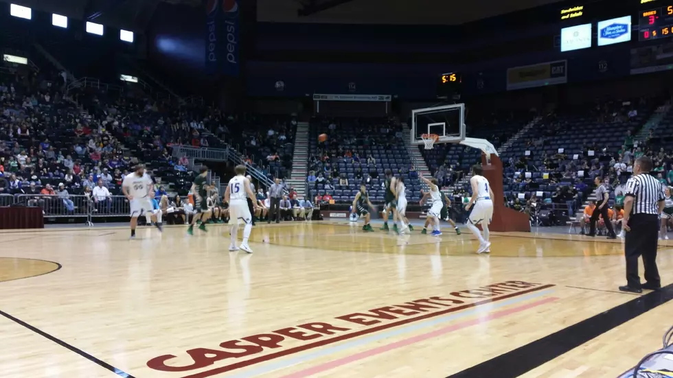 Sheridan Downs Kelly Walsh in 4A Boys Semi-Final