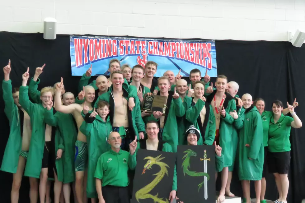 Lander Tigers Dominate in Another 3A Boys State Swim Title