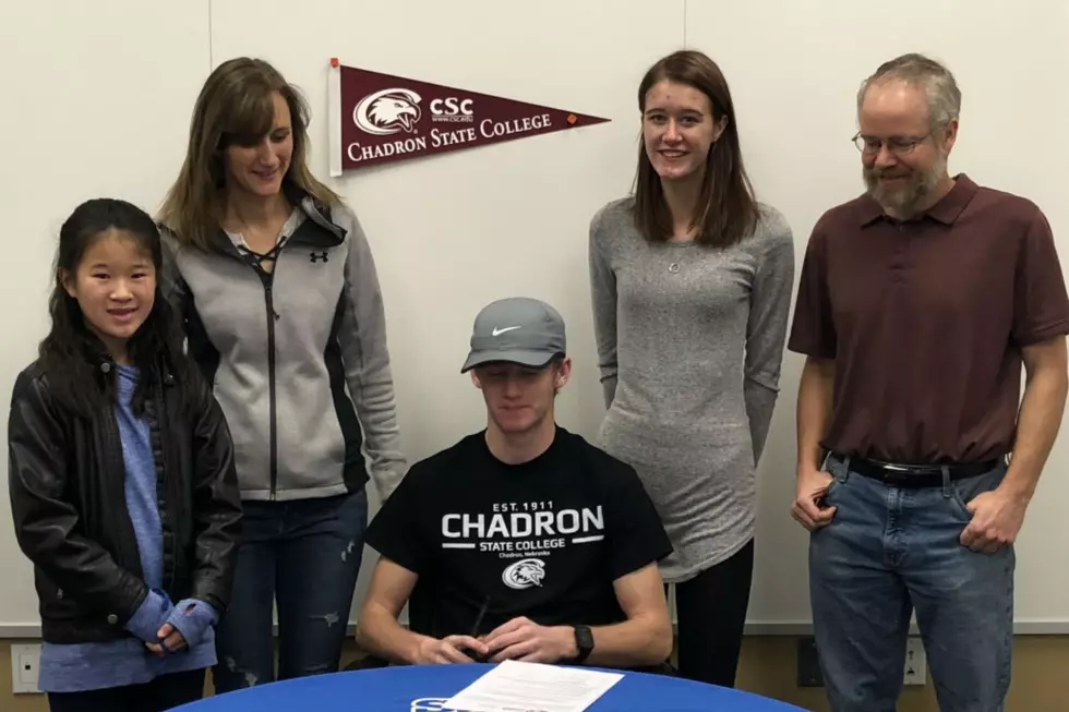 Blaine Johnson of Sheridan Signs with Chadron State