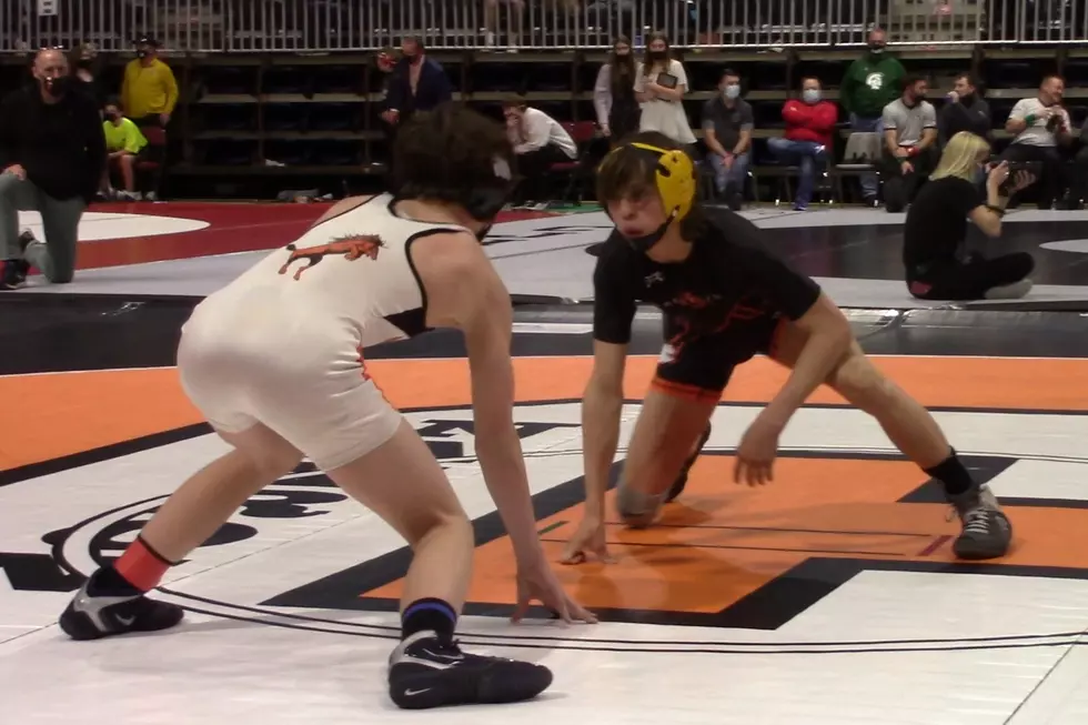 2021 State Wrestling 106 LB. Championship Matches [VIDEO]