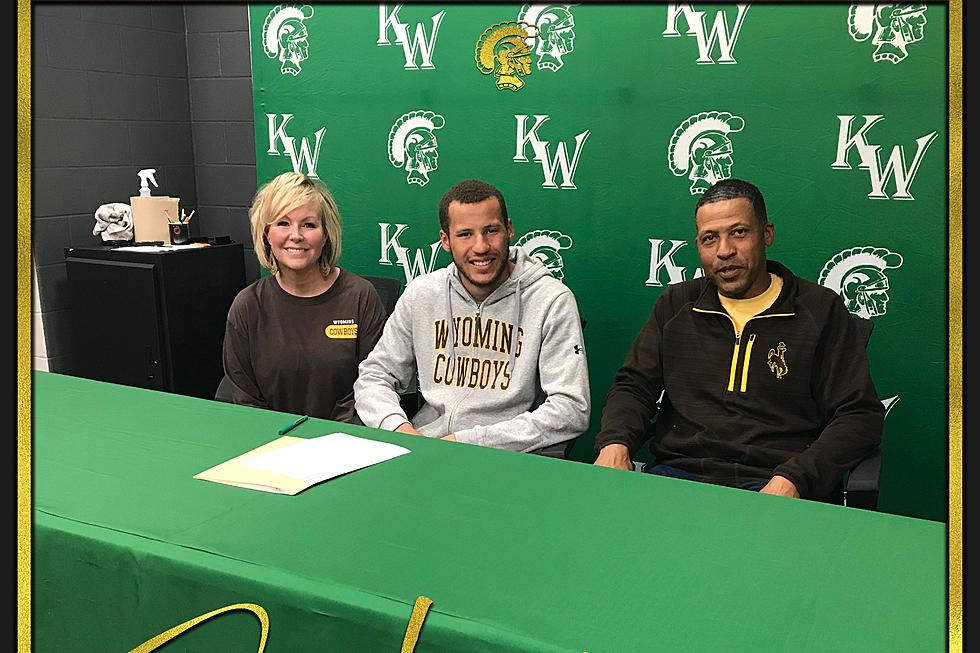 Darius Wiggins of Kelly Walsh Commits to UW for Track & Field