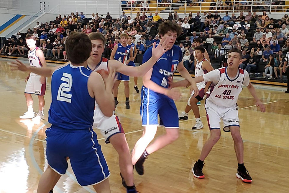 Montana Sweeps Wyoming in All-Star Basketball