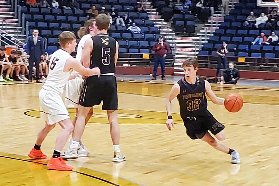 Pine Bluffs Outlasts Big Horn for 2A Boys Basketball Crown