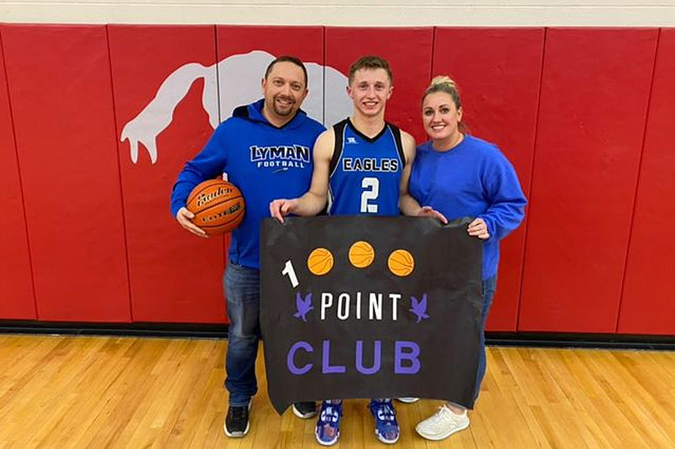 Lyman's McKoy Smith Reaches 1000 Points in Basketball