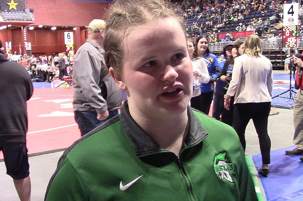 Olivia Smith of Kelly Walsh Prevails at Girls State Wrestling