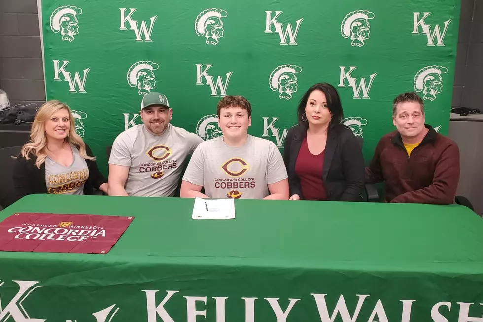 Asher Vail of Kelly Walsh Signs with Concordia College, MN.