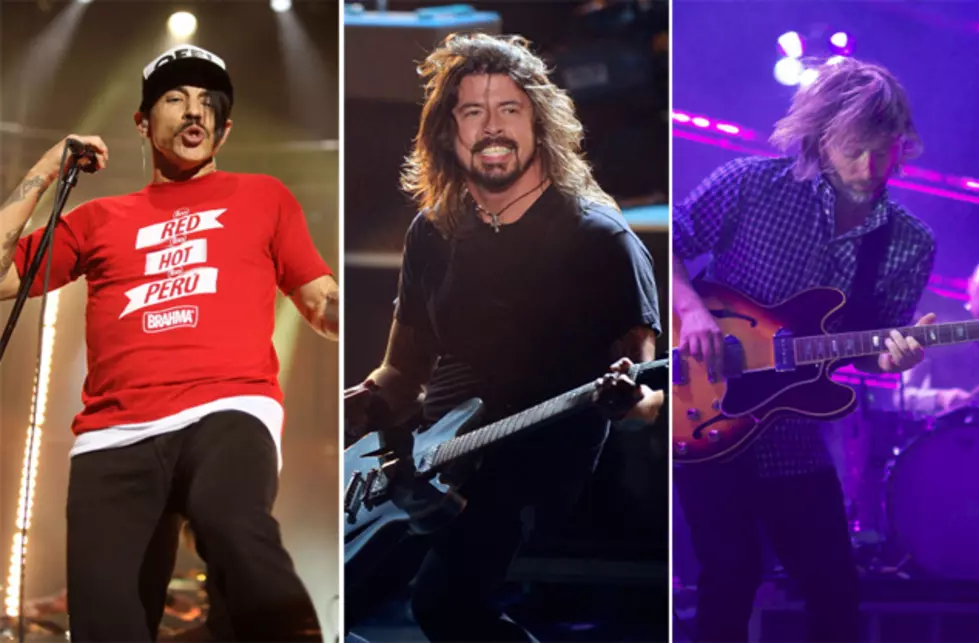 Red Hot Chili Peppers, Foo Fighters, Radiohead Nominated for Grammy Awards